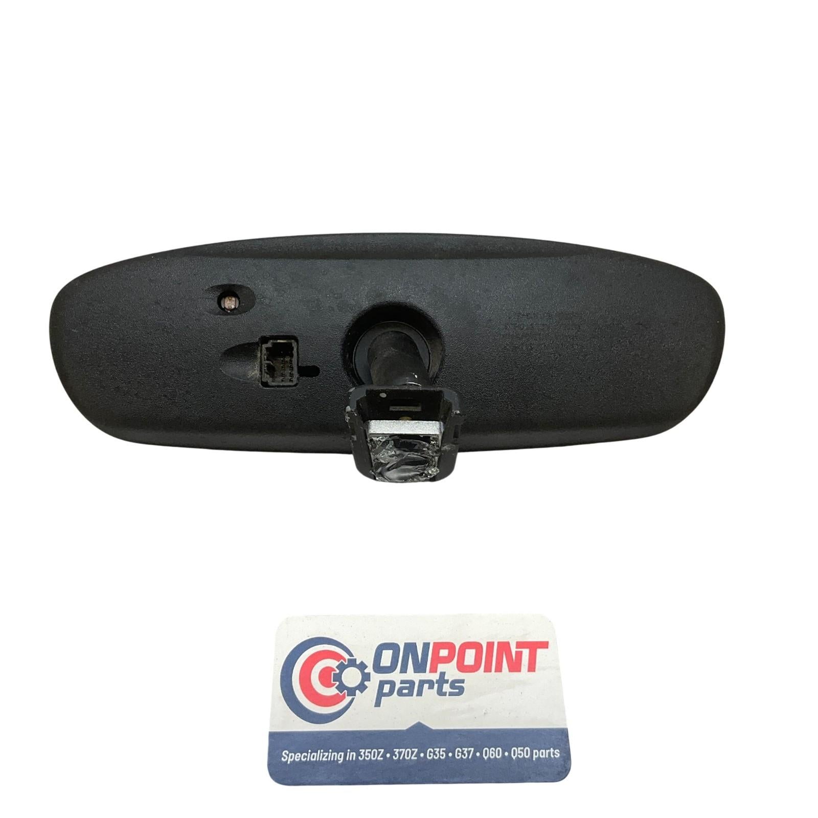 03-04 Nissan 350Z G35 Rear View Mirror 96321CD000 OEM Jbg - On Point Parts Inc