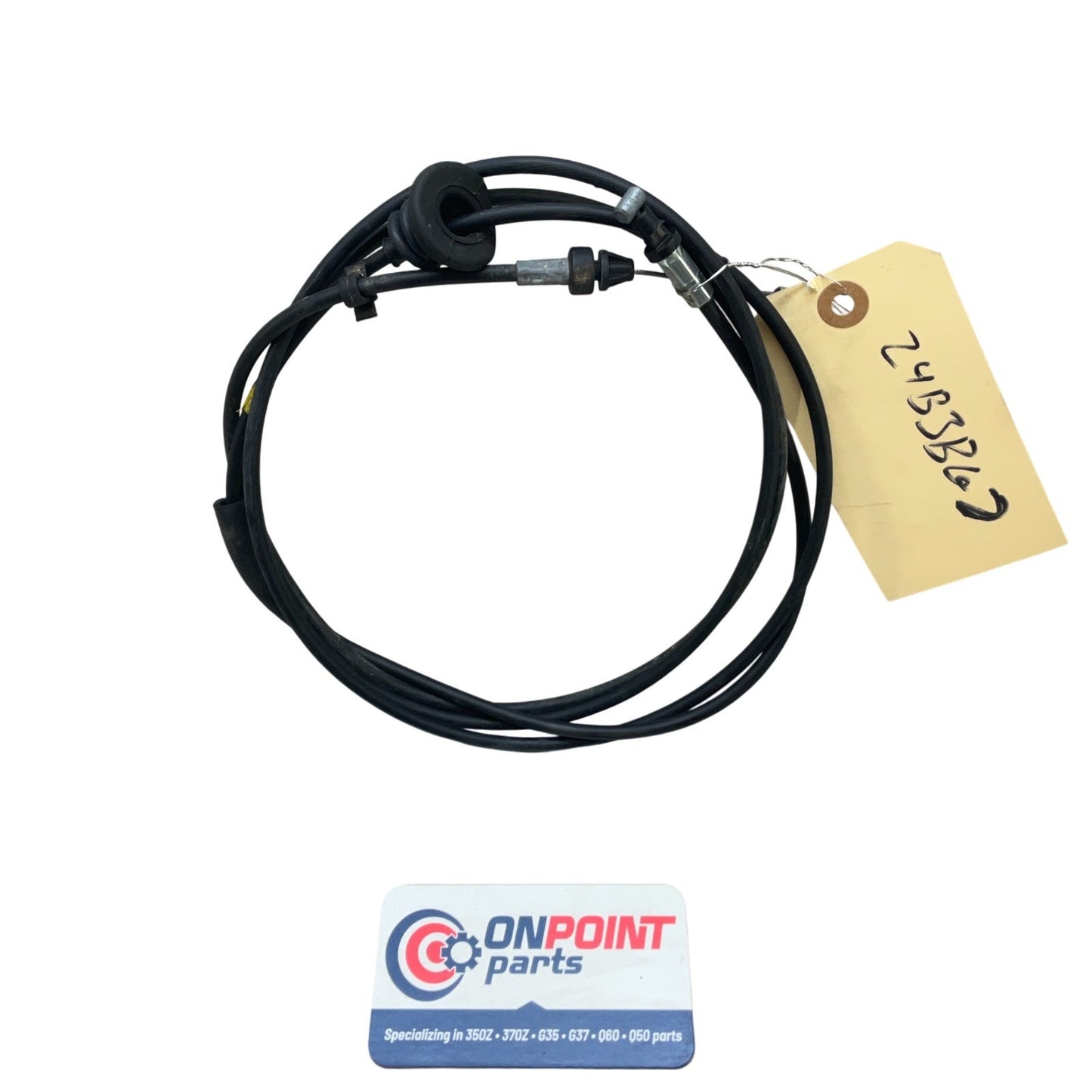 03-09 Nissan 350Z Hood Release Cable 65620CD000 OEM Jbg - On Point Parts Inc