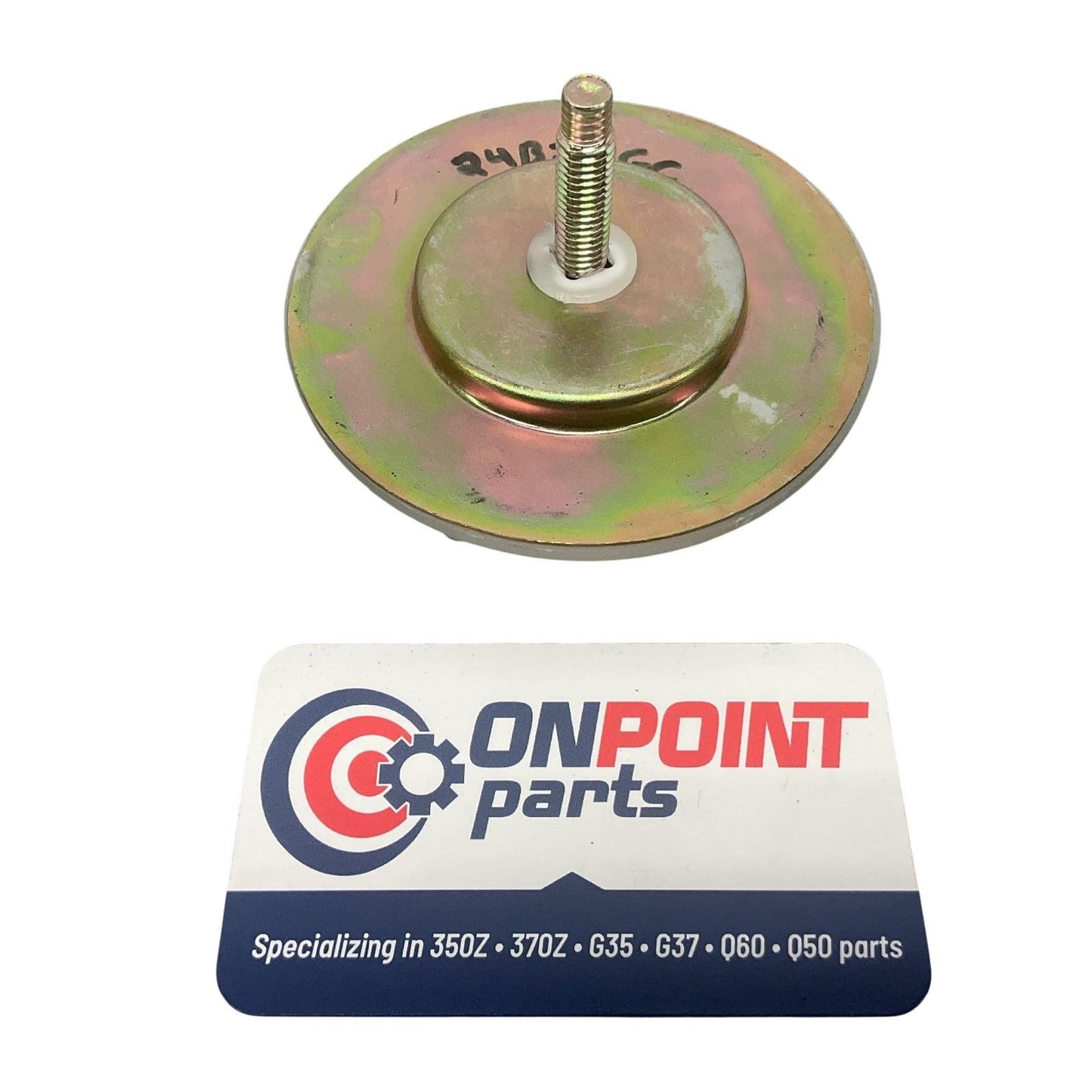 03-09 Nissan 350Z Rear Spare Tire Wheel Hold Down 51112AL50A OEM Jbg - On Point Parts Inc