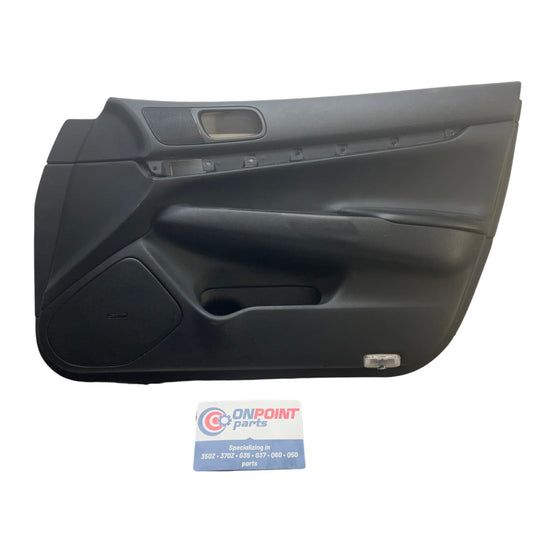 08-10 Infiniti G35 G37 Sedan Passenger Front Door Panel Black 809001NC5B OEM Byh - On Point Parts Inc