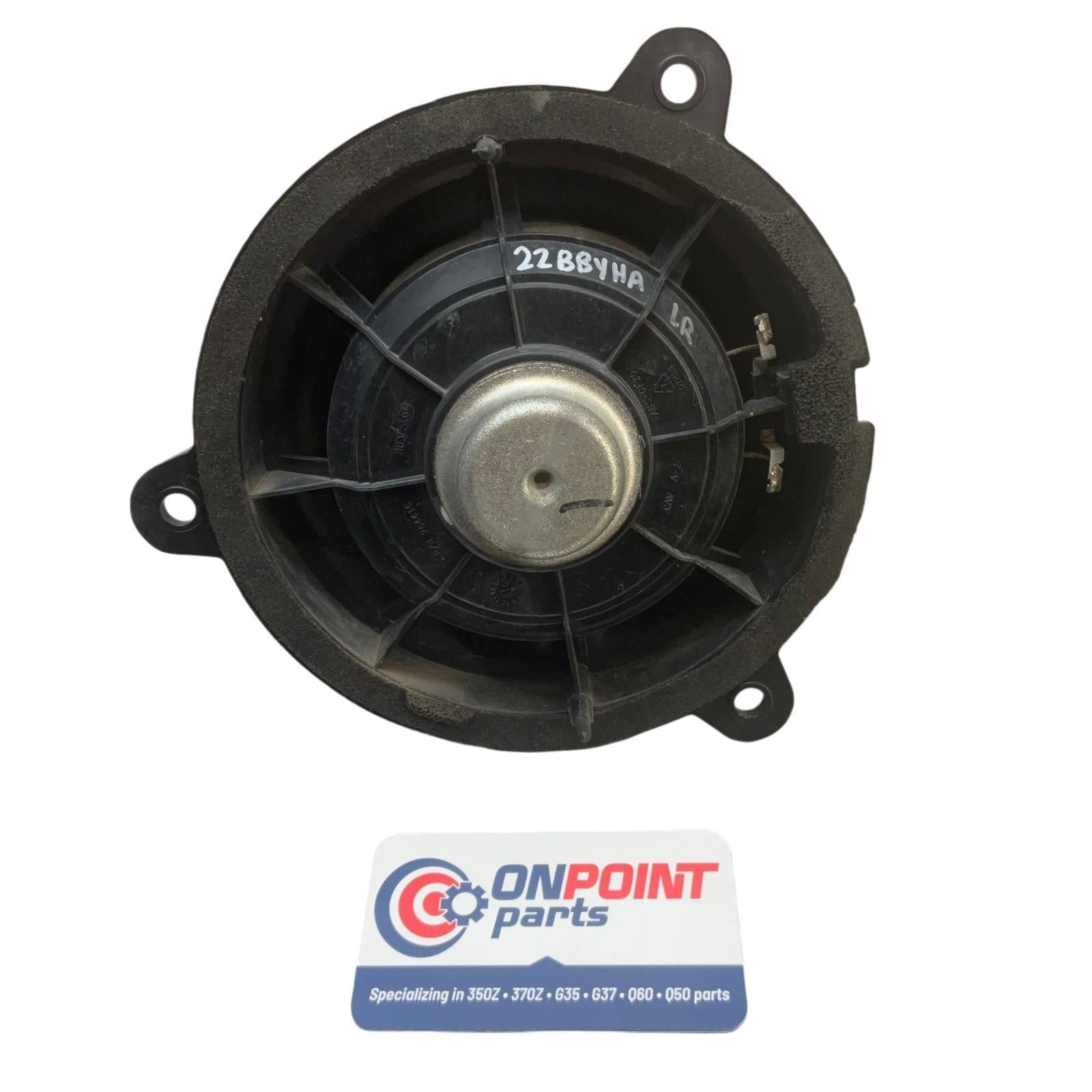 03-15 Infiniti G35 G37 Q40 350Z Driver Rear Door Speaker 28156AM90A OEM Byh - On Point Parts Inc