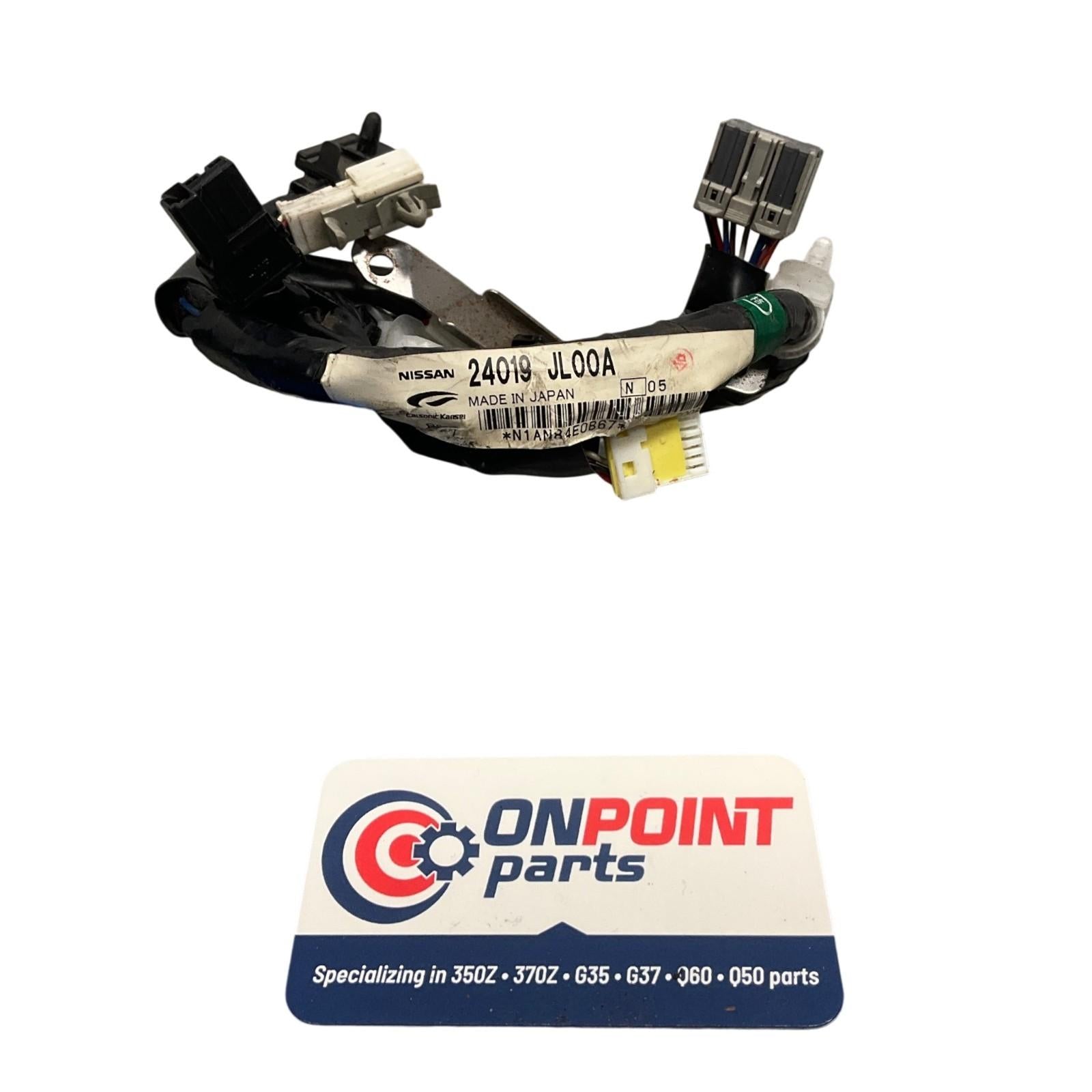 08-09 Infiniti G35 G37 Front Center Console M/T Wire Harness 24019JL00A OEM Byh - On Point Parts Inc