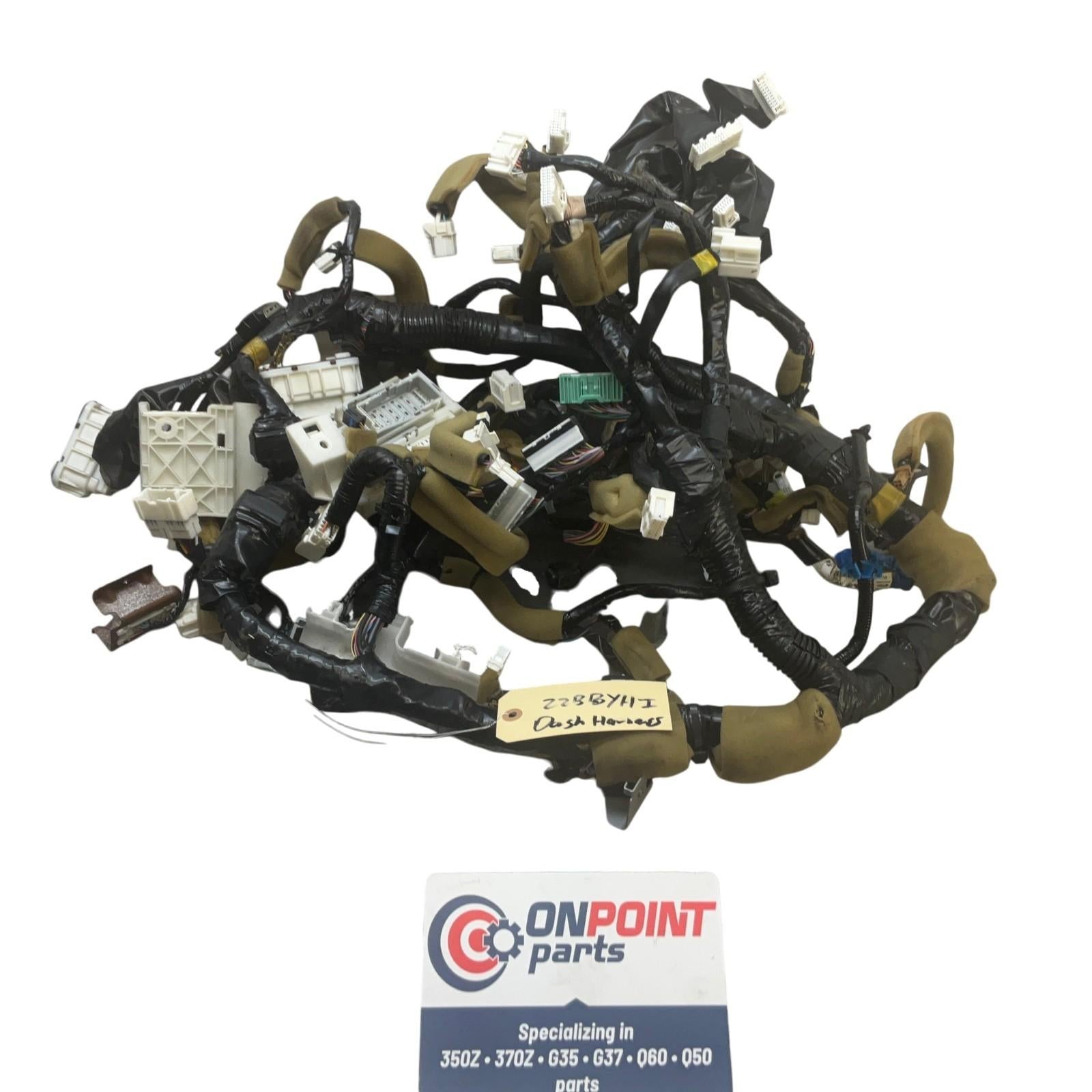 08-10 Infiniti G37 Sedan VQ37VHR MT Main Dash Wire Harness 240101NC2B OEM Byh - On Point Parts Inc