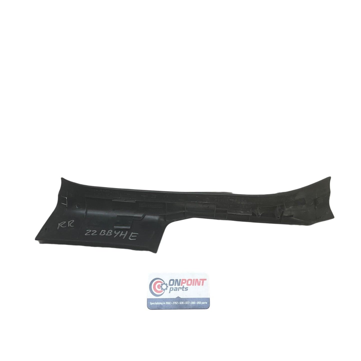 07-15 Infiniti G35 G37 Q40 RH Rear Sedan Door Sill Scuff Trim 769B6JK00A OEM Byh - On Point Parts Inc