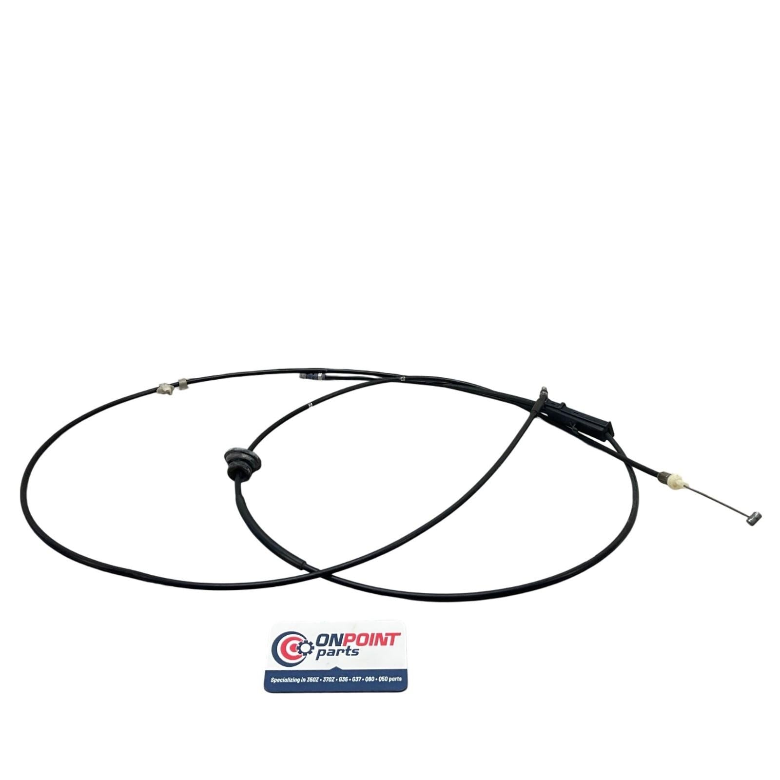 07-15 Infiniti G35 G37 Q40 Front Hood Release Cable 65620JK61A OEM Byh - On Point Parts Inc