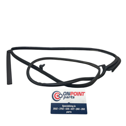 08-15 Infiniti G37 Q40 RH RR Sedan Door Shell Weatherstrip 82830JK000 OEM Byh - On Point Parts Inc