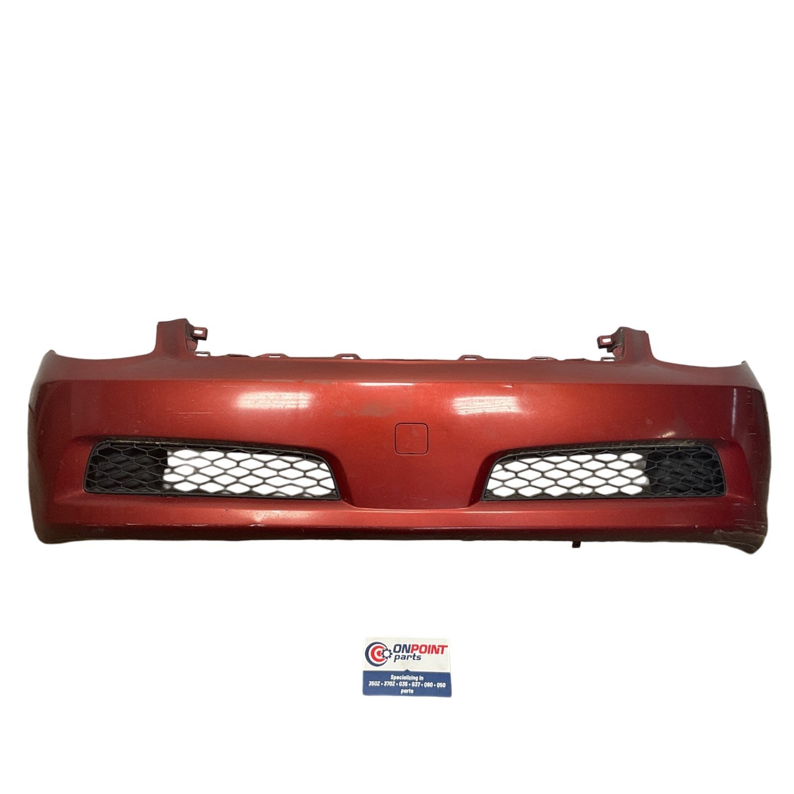 03-06 Infiniti G35 Sedan Front Bumper Cover Red/AY2 62022AC725 OEM Ckh - On Point Parts Inc