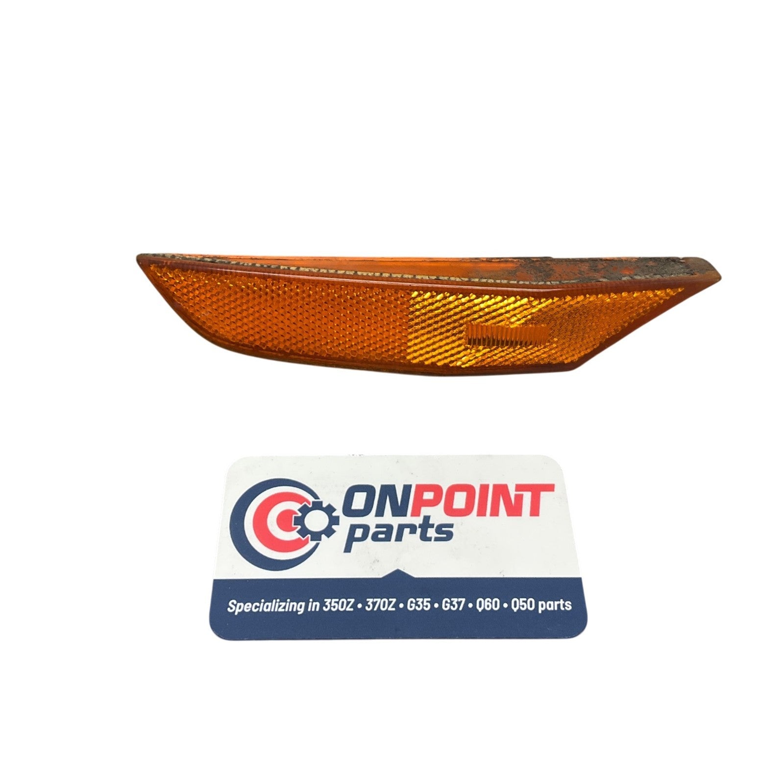 03-06 Infiniti G35 Driver Front Bumper Side Marker Light 26185AL520 OEM Ckh - On Point Parts Inc