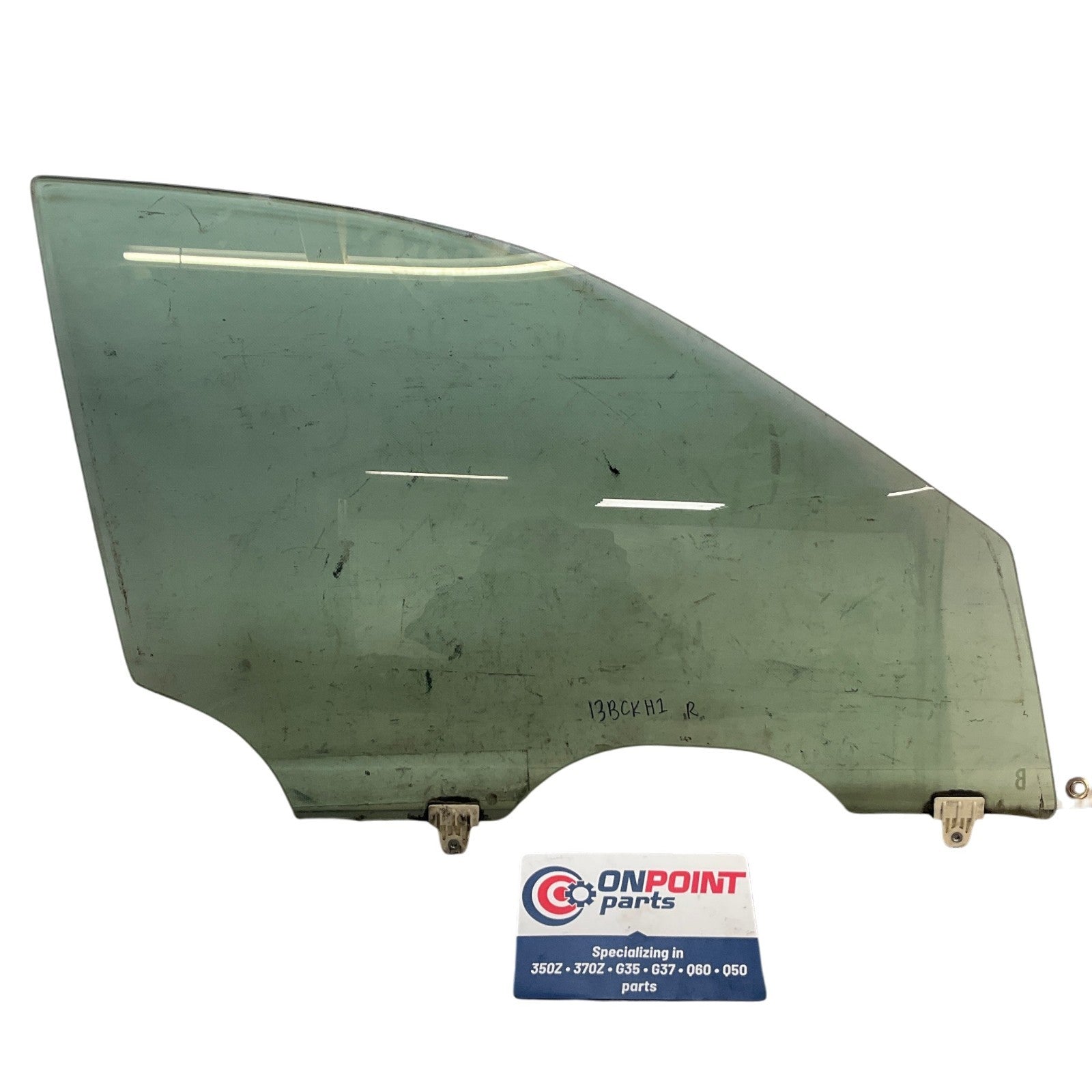 03-06 Infiniti G35 Passenger Front Sedan Window Glass 80300AL512 OEM Ckh - On Point Parts Inc