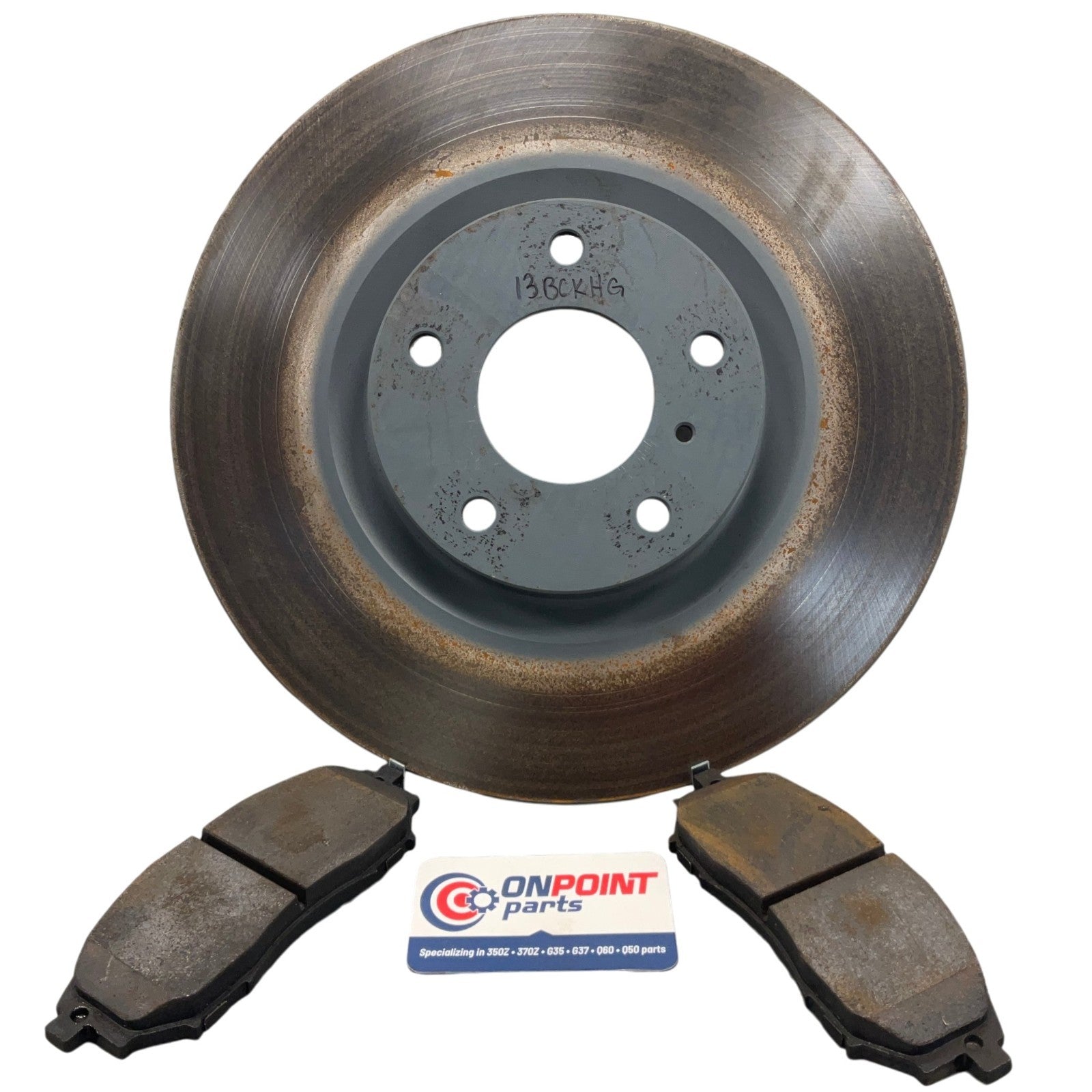 03-12 Infiniti G35 G37 350Z 370Z Right Front Brake Disc Rotors 40206EG000 Ckh - On Point Parts Inc