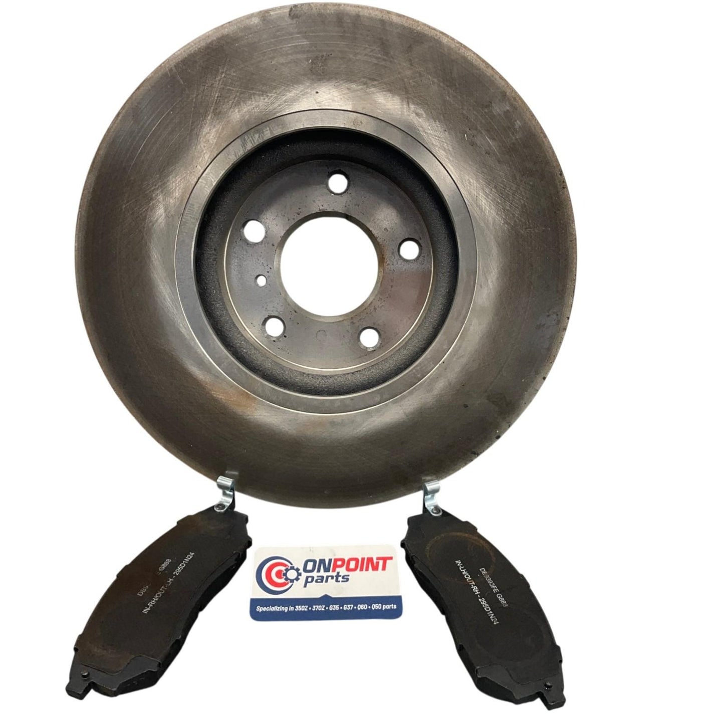03-12 Infiniti G35 G37 350Z 370Z Right Front Brake Disc Rotors 40206EG000 Ckh - On Point Parts Inc