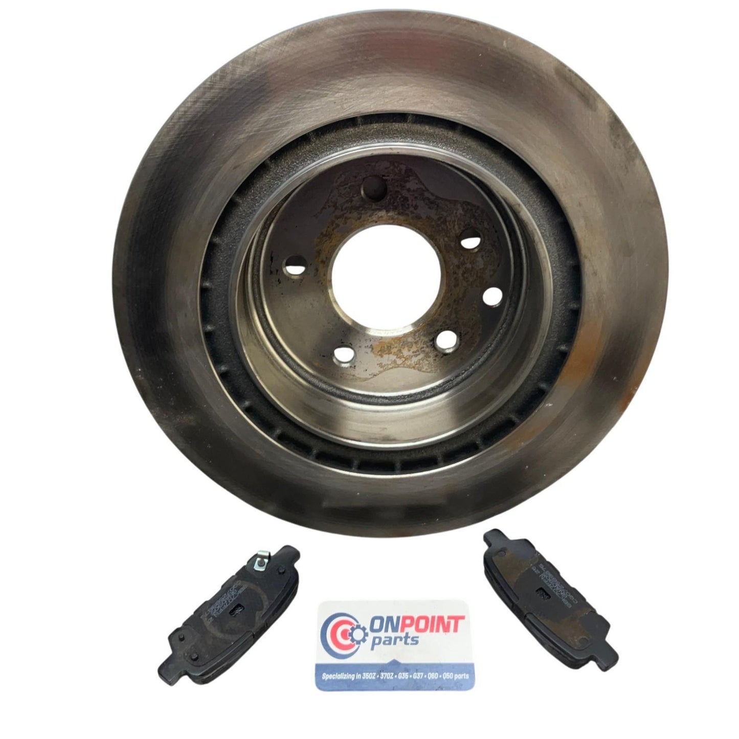 05-20 Nissan 350Z 370Z 04-13 G35 G37 Left Rear Brake Disc Rotors 43206EG000  Ckh - On Point Parts Inc