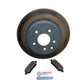 05-20 Nissan 350Z 370Z 04-13 G35 G37 RH Rear Brake Disc Rotors 43206EG000 Ckh - On Point Parts Inc