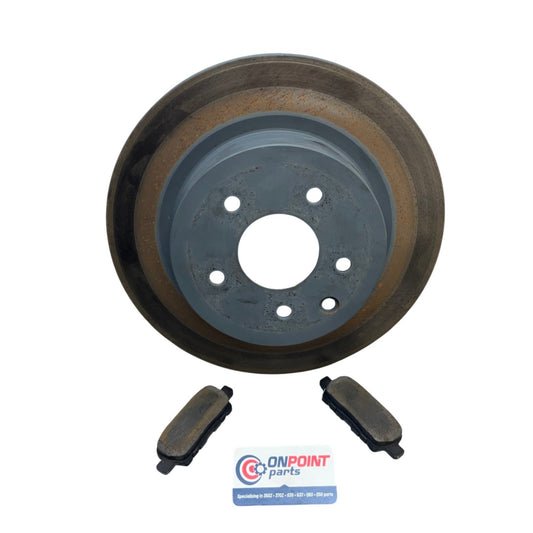 05-20 Nissan 350Z 370Z 04-13 G35 G37 RH Rear Brake Disc Rotors 43206EG000 Ckh - On Point Parts Inc