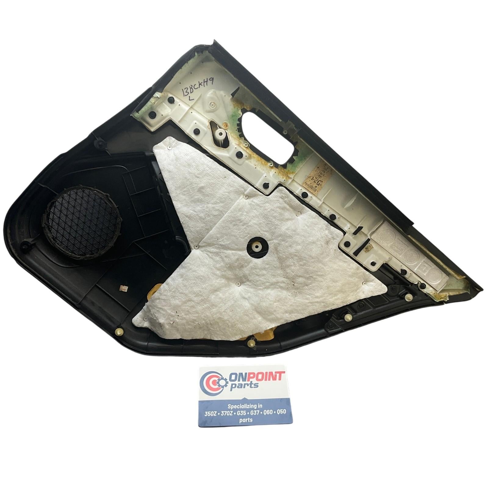 03-06 Infiniti G35 Sedan Driver Rear Door Panel 82901AC70A OEM Ckh - On Point Parts Inc