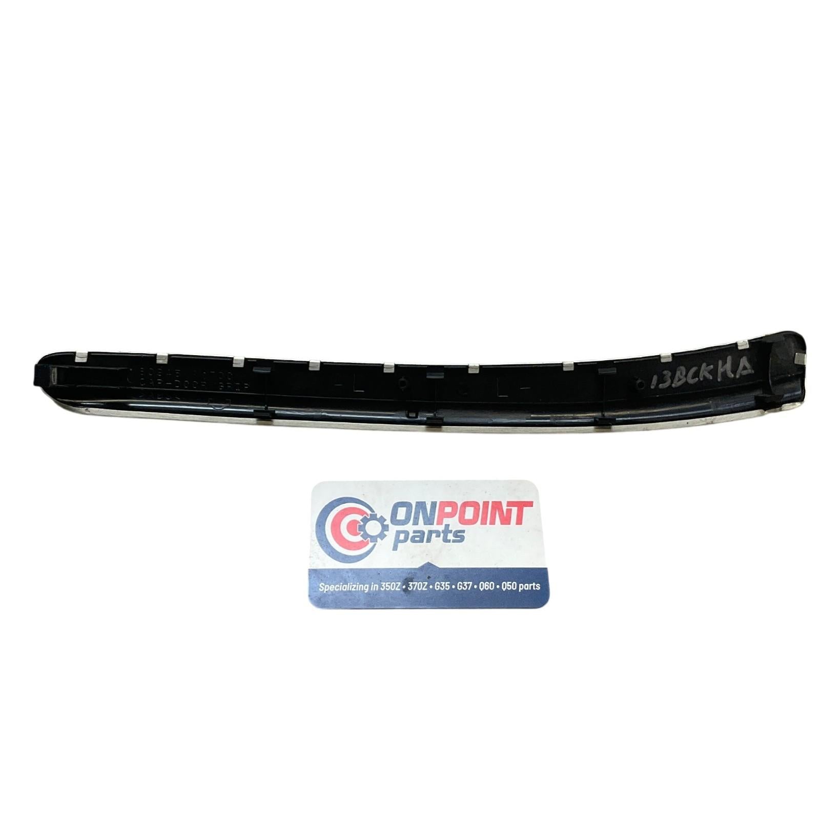 03-06 Infiniti G35 Sedan Driver RR Door Panel Handle Finisher 80945AC700 OEM Ckh - On Point Parts Inc