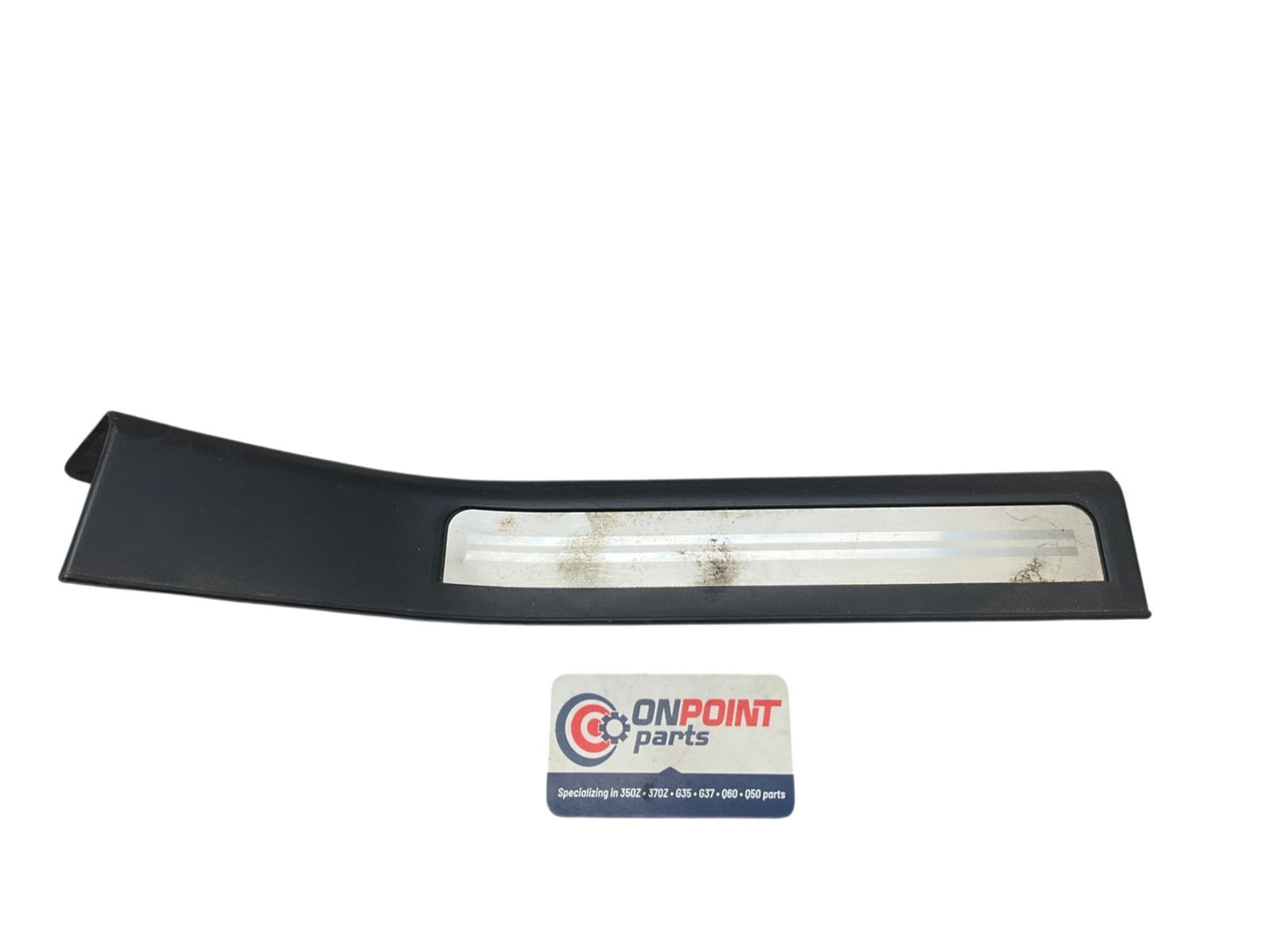 03-06 Infiniti G35 Driver Rear Sedan Door Sill Scuff Plate 76899AL600 OEM Ckh - On Point Parts Inc