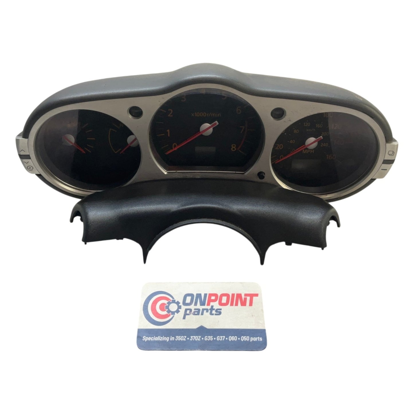 03-06 Nissan 350Z Speedometer Instrument Gauge Cluster Auto 24845CD000 OEM Cth - On Point Parts Inc