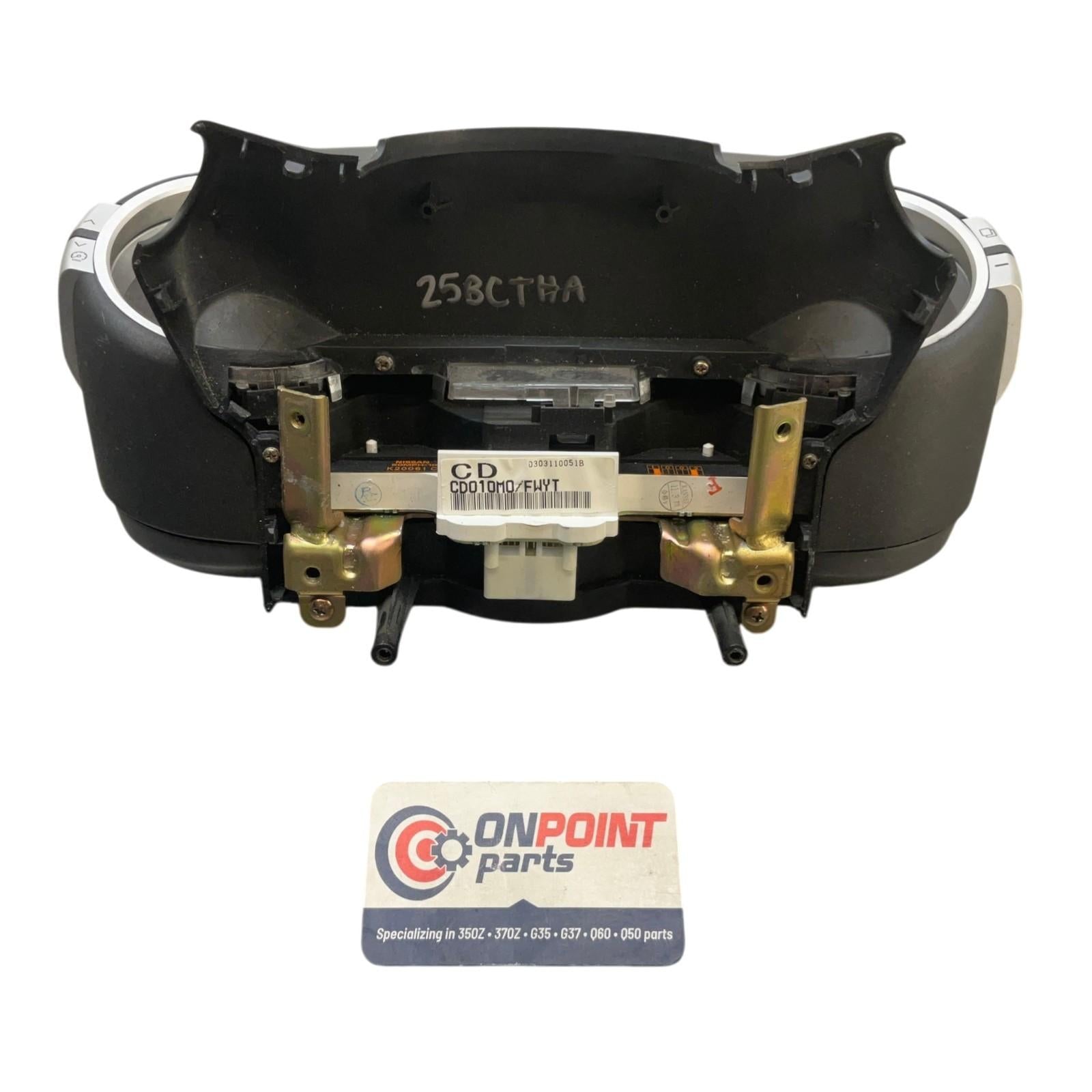 03-06 Nissan 350Z Speedometer Instrument Gauge Cluster Auto 24845CD000 OEM Cth - On Point Parts Inc