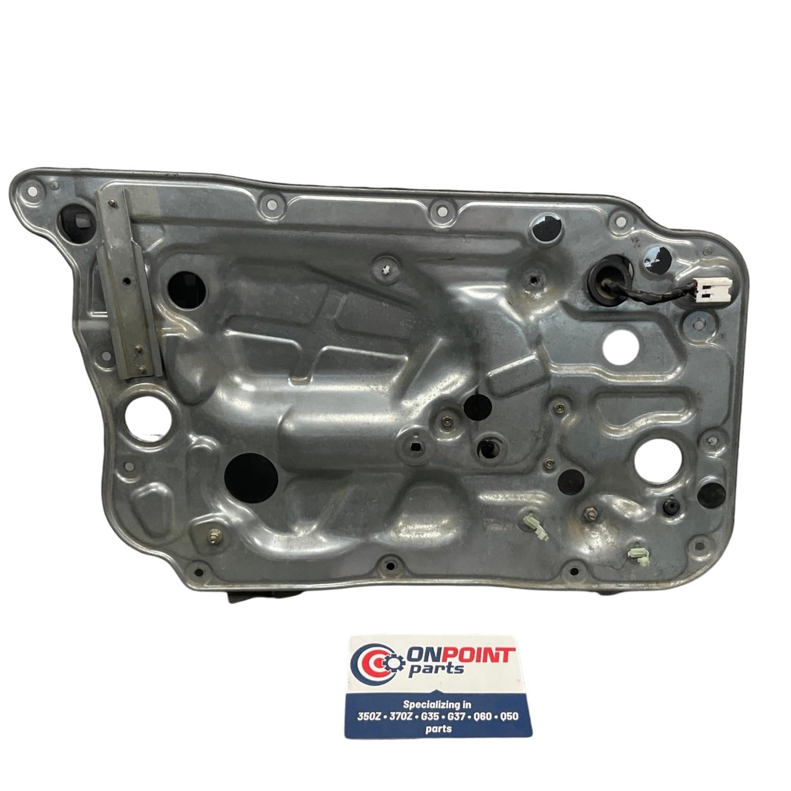 03-09 Nissan 350Z Driver Front Window Motor Regulator 80721CD01A OEM Cth - On Point Parts Inc