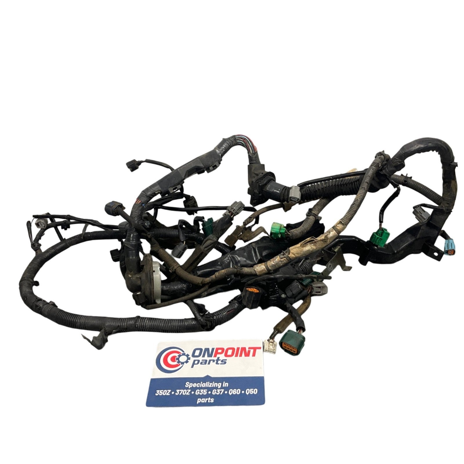03-04 Nissan 350Z VQ35DE Automatic Engine Wire Harness 24011CD010 OEM Cth - On Point Parts Inc