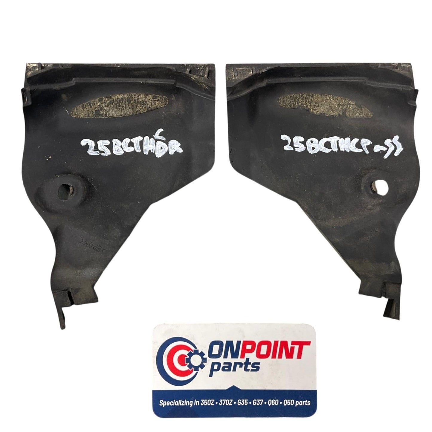 03-09 Nissan 350Z Front Hood Panel Bonnet Corner Seals 65810CD010 OEM Cth - On Point Parts Inc