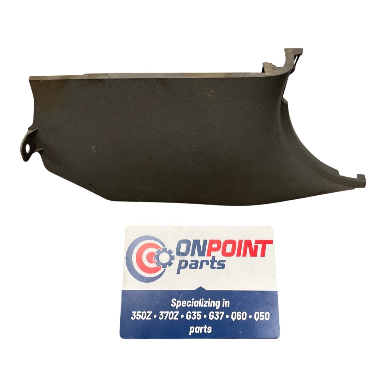 03-09 Nissan 350Z Passenger Front Lower Kick Panel Trim Tan 66900CD001 OEM Cth - On Point Parts Inc