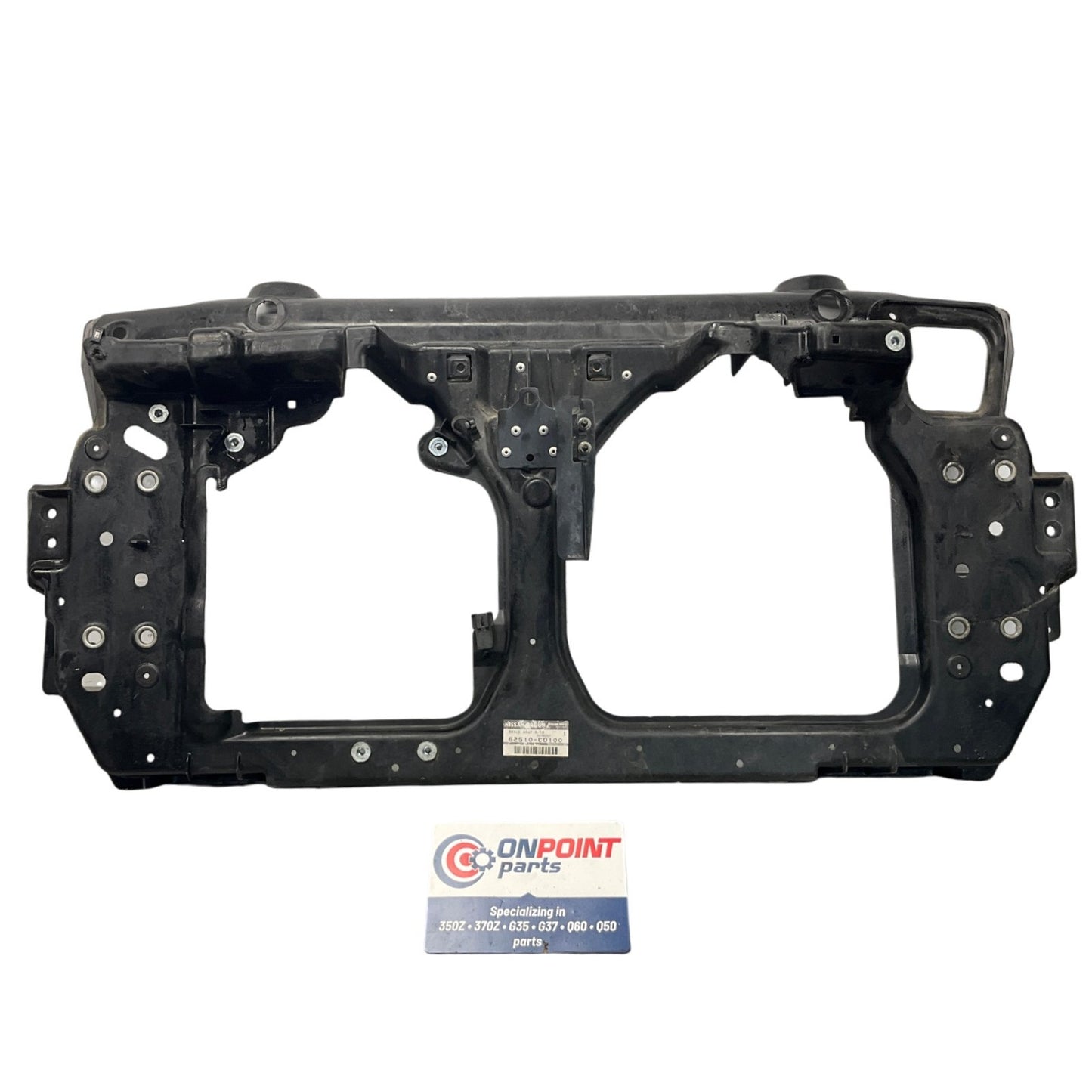 03-06 Nissan 350Z Radiator Core Support 62510CD100 OEM Cth - On Point Parts Inc