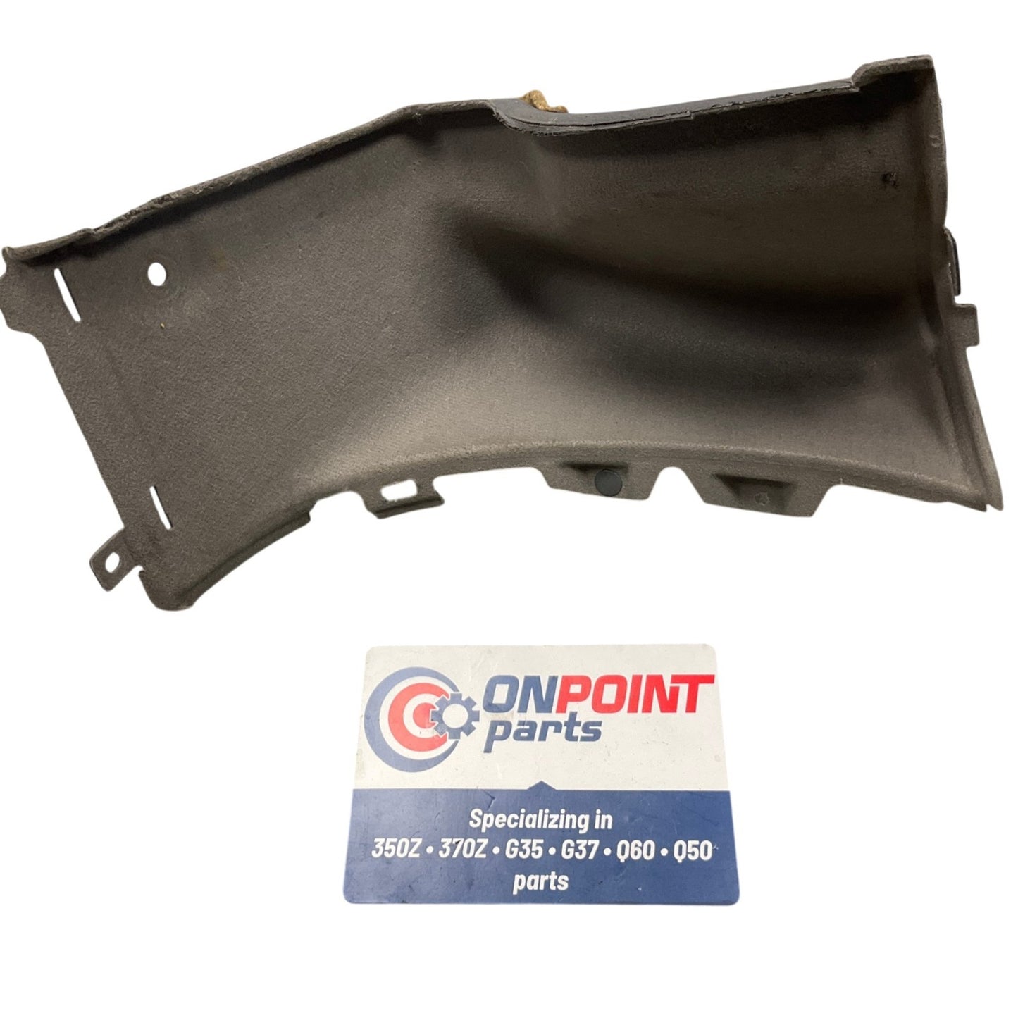 03-08 Nissan 350Z Passenger Rear Coupe Trunk Finsher Panel 84950CD001 OEM Cth - On Point Parts Inc