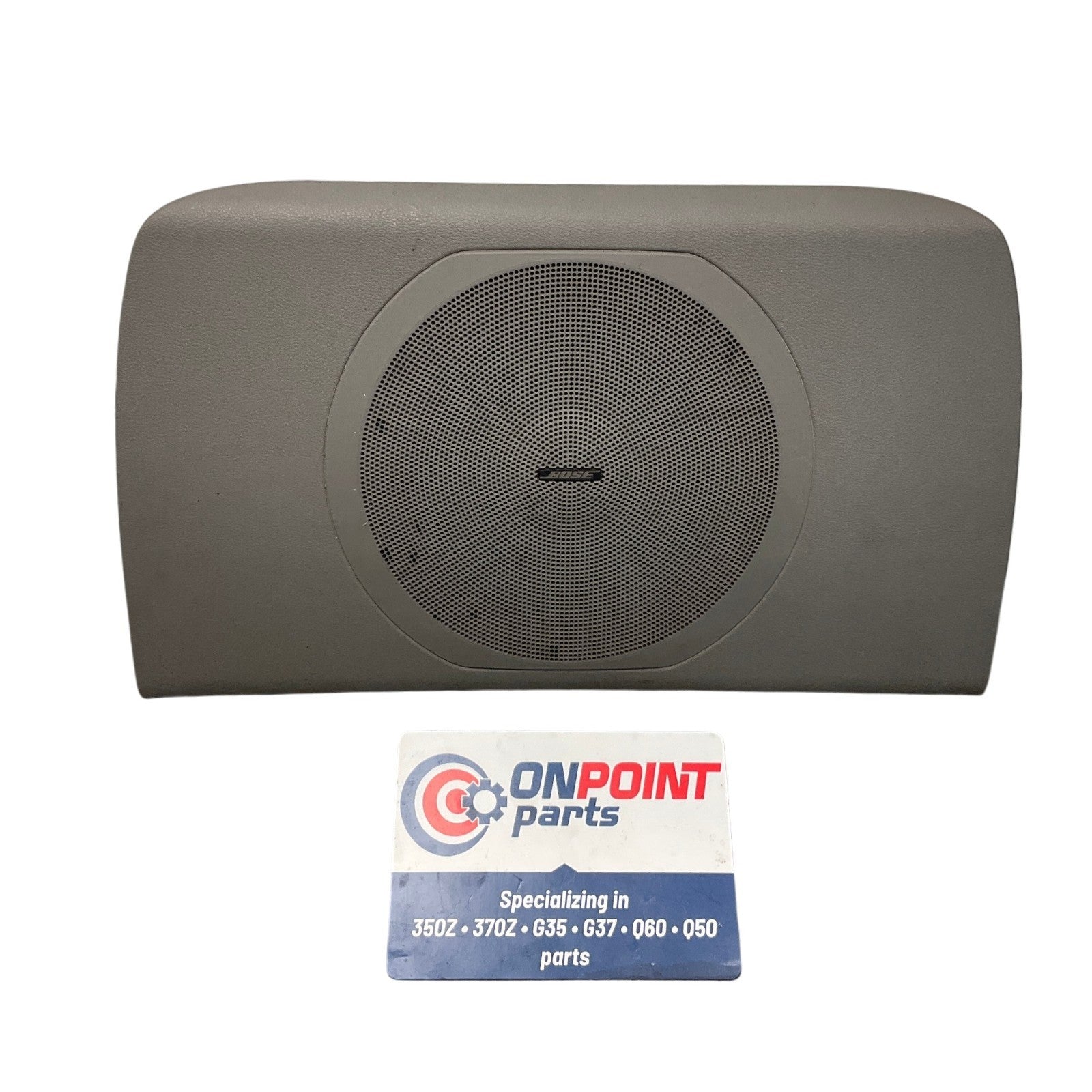 03-09 Nissan 350Z Driver Rear Bose Subwoofer Speaker Cover 28178CD000 OEM Cth - On Point Parts Inc