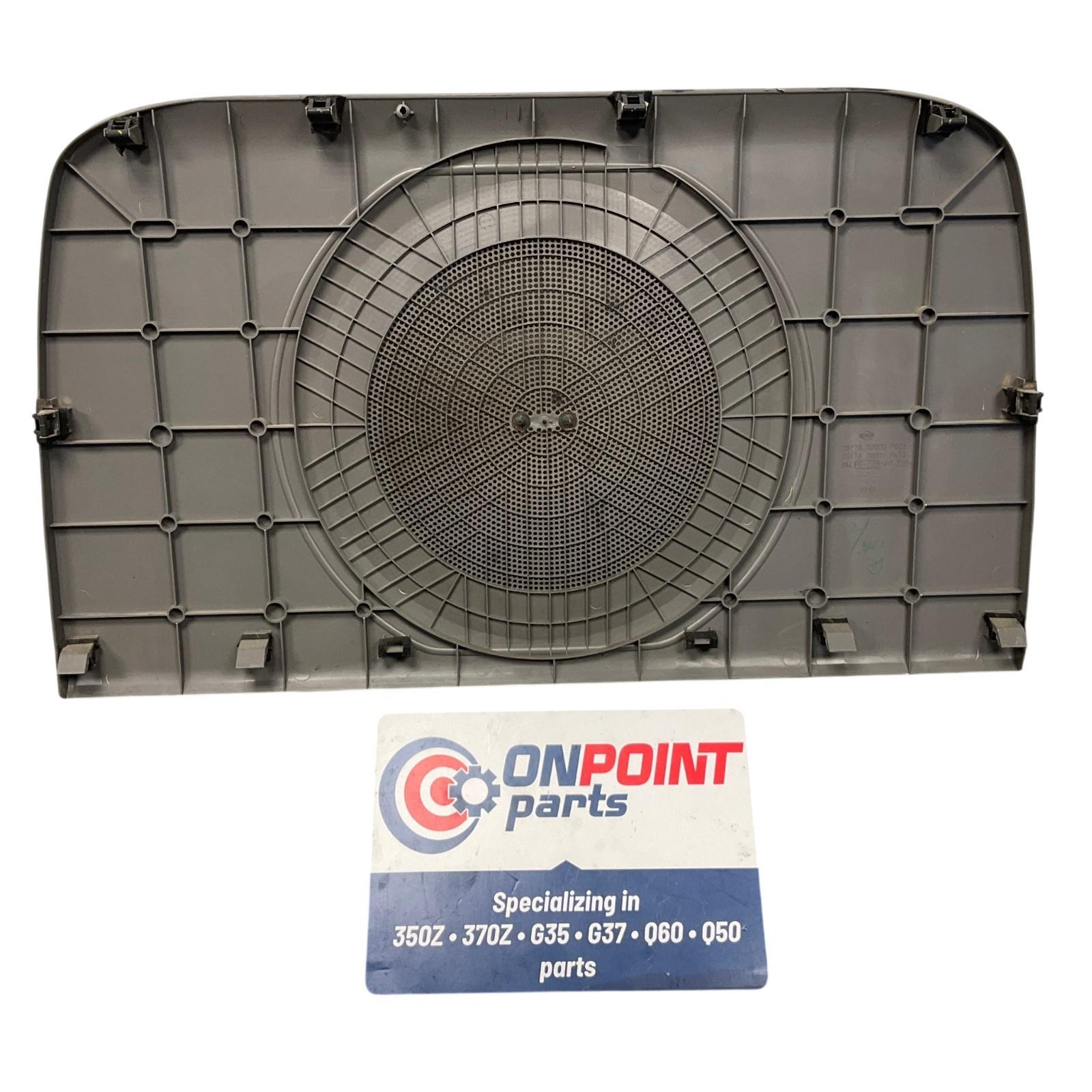 03-09 Nissan 350Z Driver Rear Bose Subwoofer Speaker Cover 28178CD000 OEM Cth - On Point Parts Inc