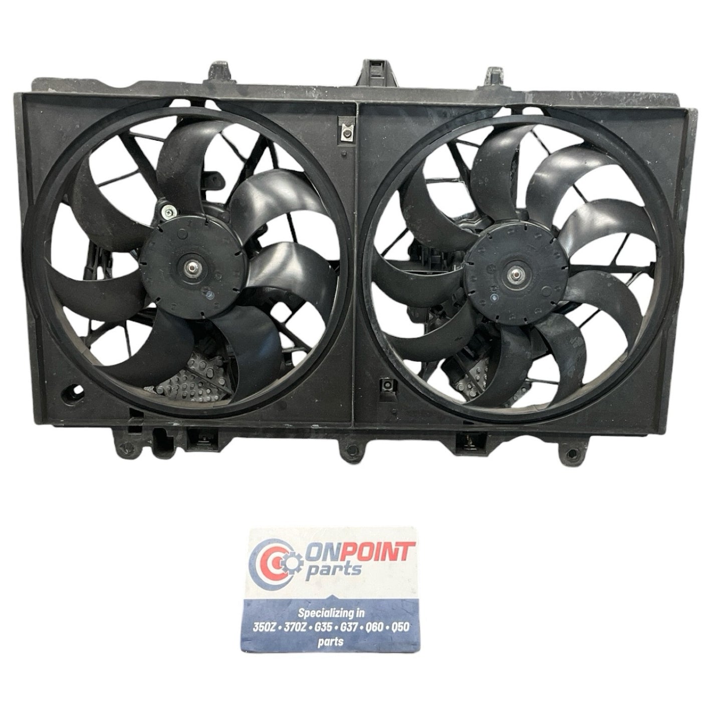 16-20 Infiniti Q50 Q60 3.0L Front Radiator Fans 214815CF0B OEM Dqh - On Point Parts Inc