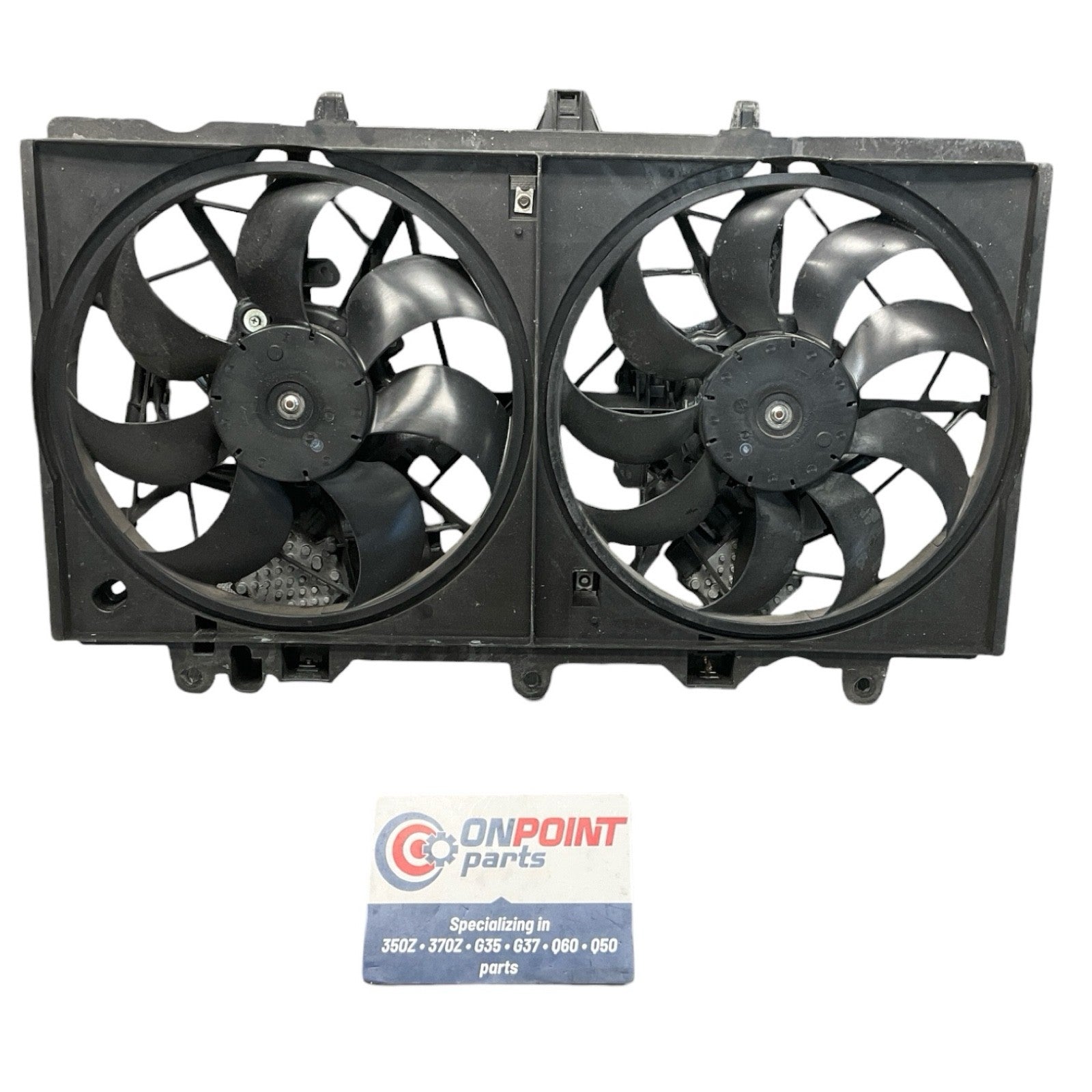 16-20 Infiniti Q50 Q60 3.0L Front Radiator Fans 214815CF0B OEM Dqh - On Point Parts Inc