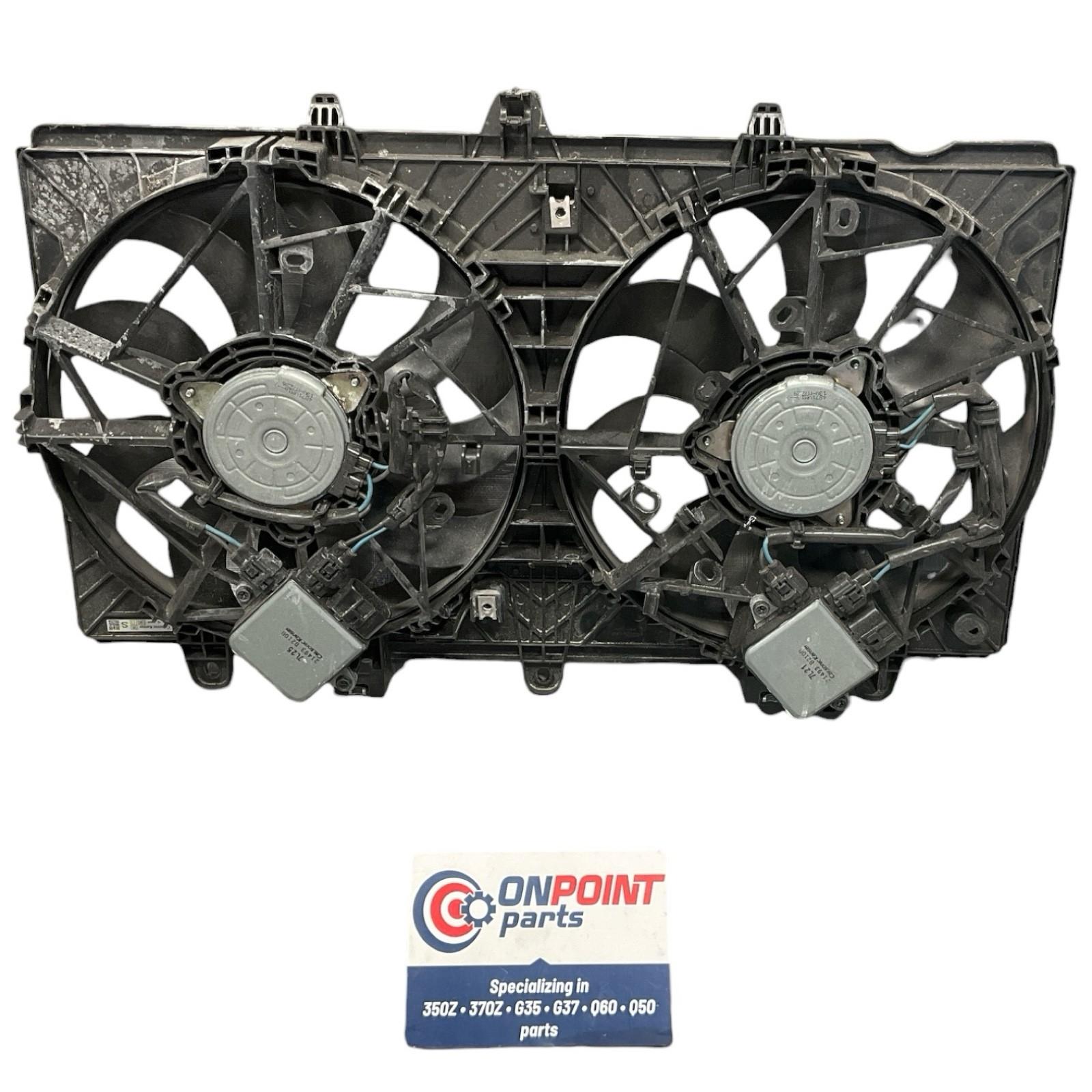 16-20 Infiniti Q50 Q60 3.0L Front Radiator Fans 214815CF0B OEM Dqh - On Point Parts Inc
