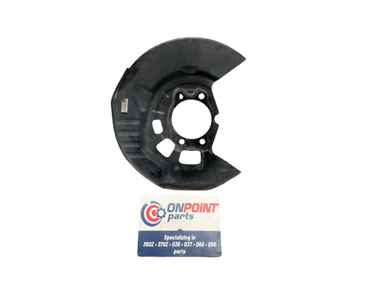 17-22 Infiniti Q60 Driver Front Brake Dust Shield 411615Ca0A OEM Dqh - On Point Parts Inc