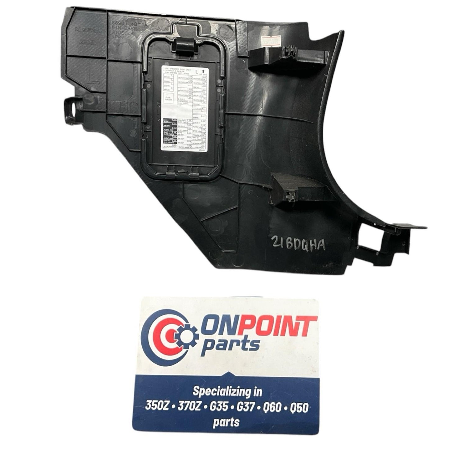 14-24 Infiniti Q50 17-22 Q60 Driver Front Lower Kick Fuse Panel 669014Gf1A  Dqh - On Point Parts Inc