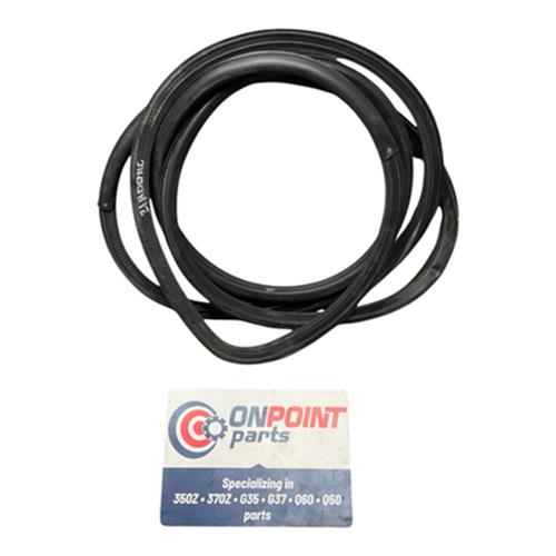 17-22 Infiniti Q60 Driver Rear Coupe Door Shell Weatherstrip 769225Ca0A OEM Dqh - On Point Parts Inc