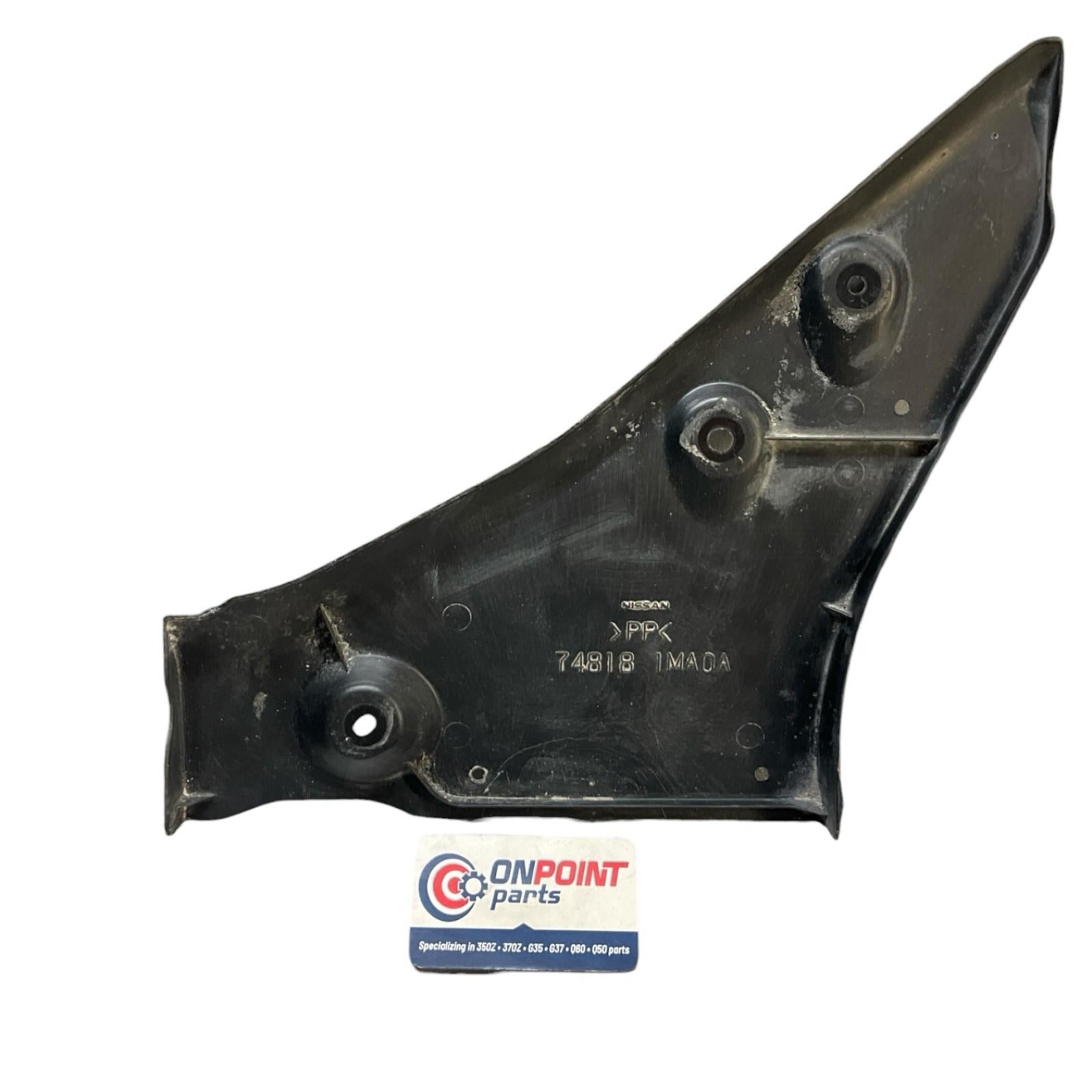 17-19 Infiniti Q60 RR Subframe Mount Stay Brace Cover 748181MA0A OEM Dqh - On Point Parts Inc