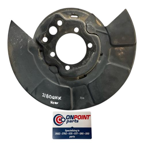 14-22 Infiniti Q60 Passenger Rear Brake Dust Shield 440201MC6A OEM Dqh - On Point Parts Inc
