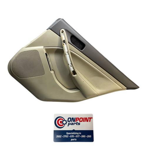 04-07 Infiniti G35 Sedan Passenger Rear Door Panel 82900AC70C OEM Edh - On Point Parts Inc