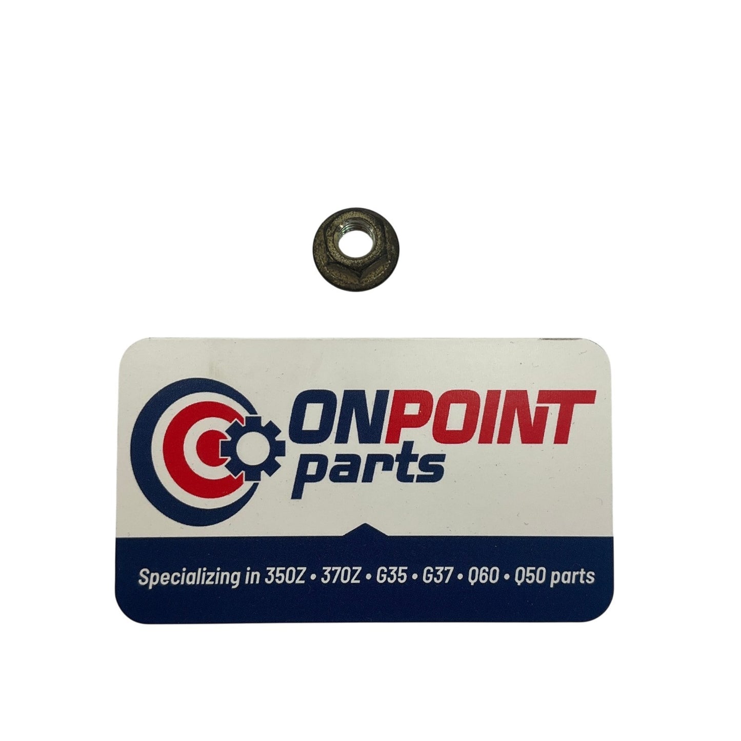 03-07 Infiniti G35 Nissan 350Z Mid Pipe Hanger Nut 089183081A OEM - On Point Parts Inc