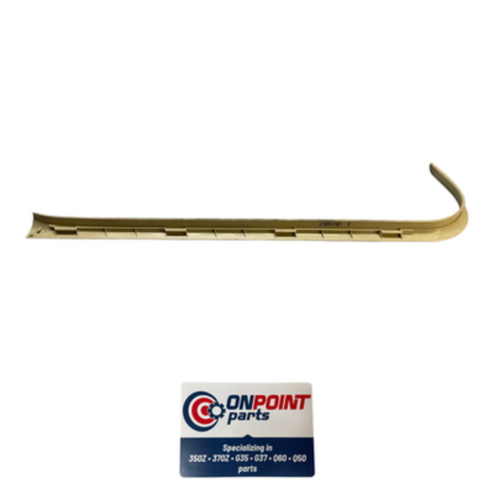 04-07 Infiniti G35 Passenger Front Sedan Door Sill Scuff Trim 76951AM603 OEM Edh - On Point Parts Inc