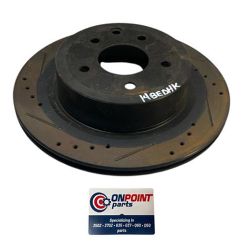 03-07 Infiniti G35 Passenger Rear Brake Disc Rotors 43206EG000 Aftermarket Edh - On Point Parts Inc
