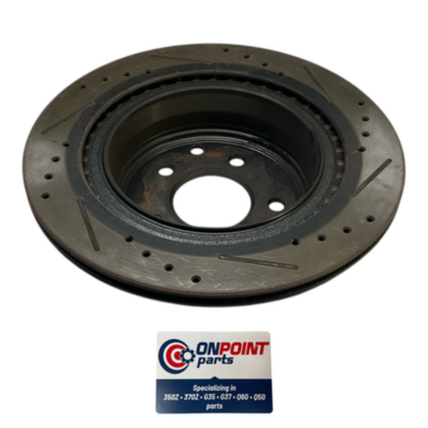 03-07 Infiniti G35 Passenger Rear Brake Disc Rotors 43206EG000 Aftermarket Edh - On Point Parts Inc