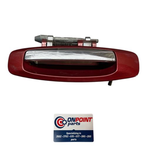 04-07 Infiniti G35 Driver Rear Exterior Door Handle 80607AC76A OEM Edh - On Point Parts Inc