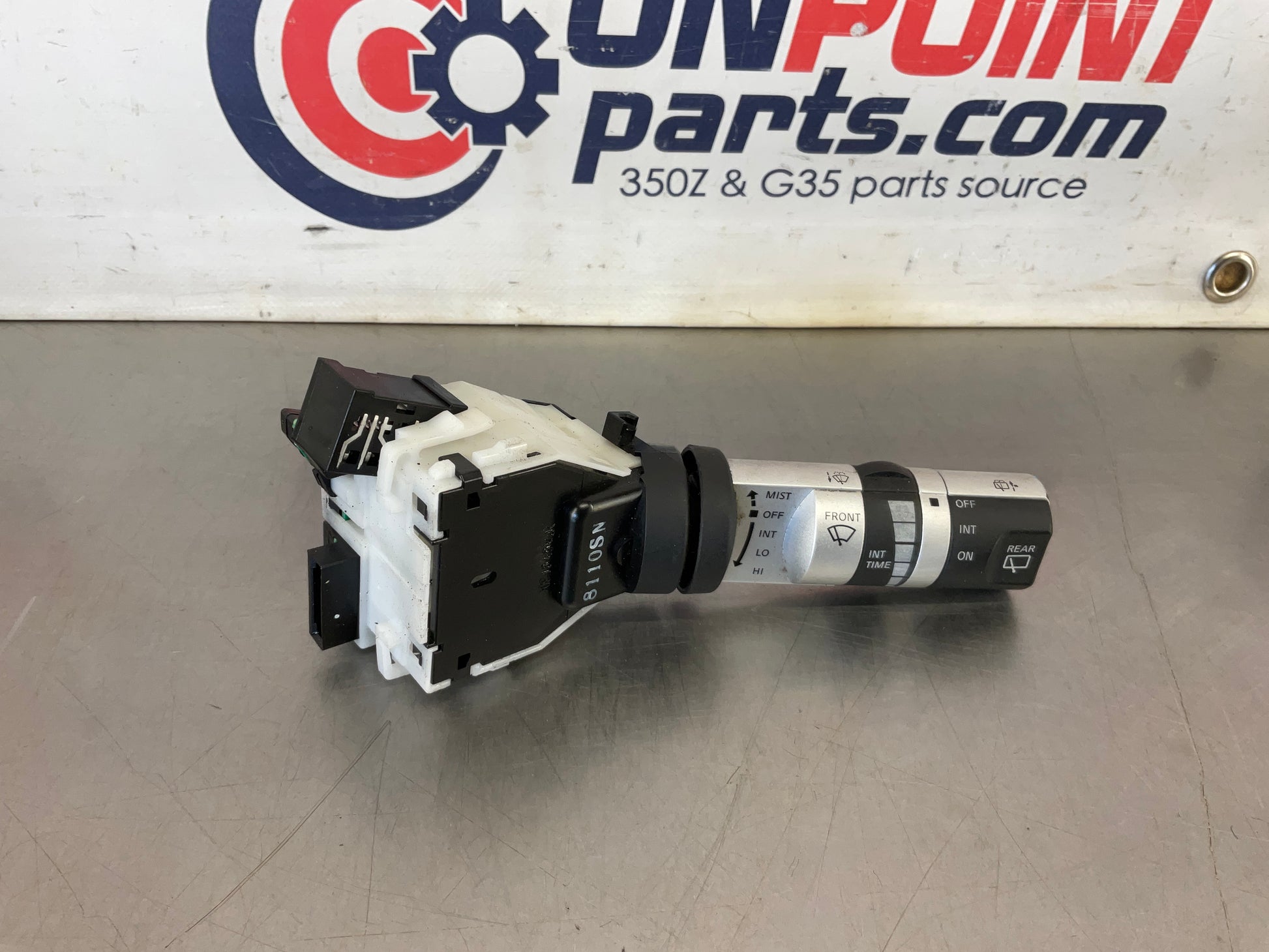 2008 Nissan 350Z Steering Column Turn Signal Headlight Wiper Switch OEM 13BASDC - On Point Parts Inc