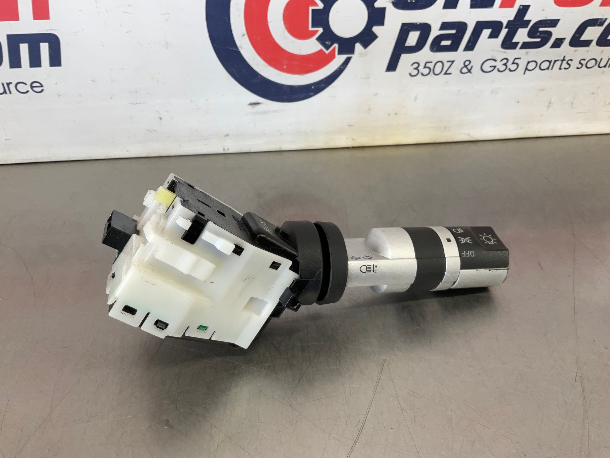 2008 Nissan 350Z Steering Column Turn Signal Headlight Wiper Switch OEM 13BASDC - On Point Parts Inc