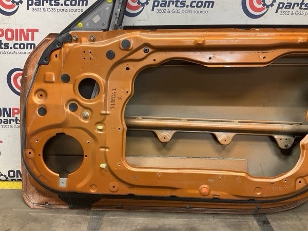 04-09 Nissan 350Z Convertible Passenger Door Shell Orange H0100CE4MM OEM bqg