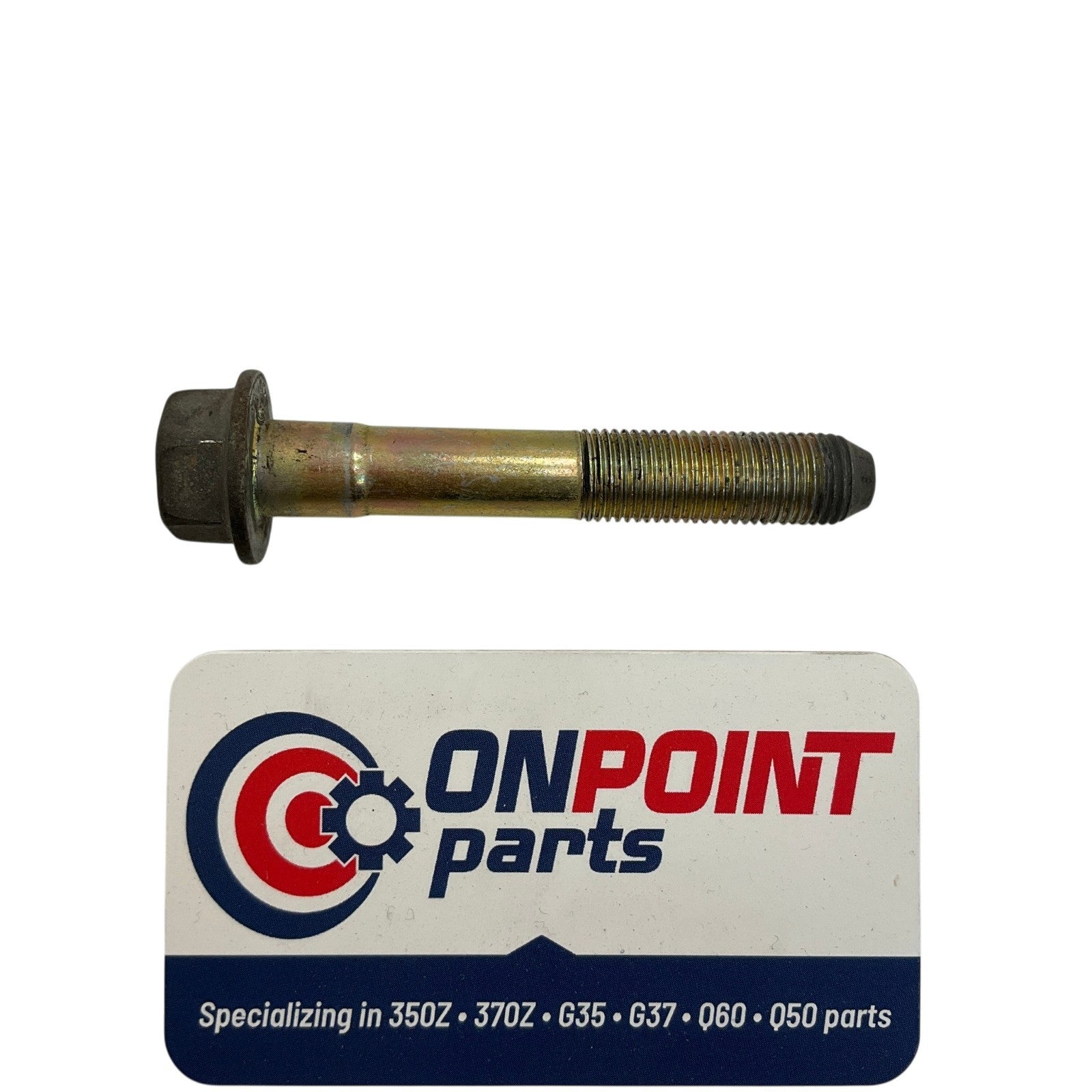 03-06 Infiniti G35 Nissan 350Z Shock to Lower Control Arm Bolt 56127AL500 OEM