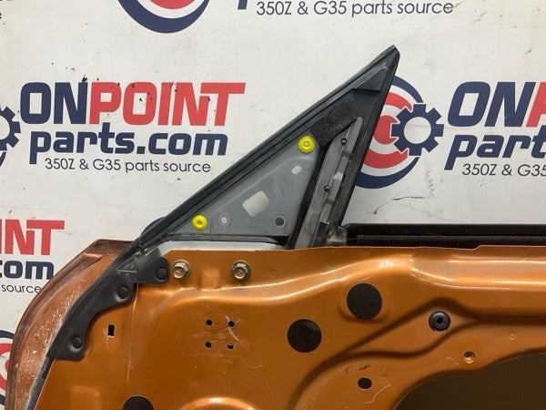 04-09 Nissan 350Z Convertible Passenger Door Shell Orange H0100CE4MM OEM bqg